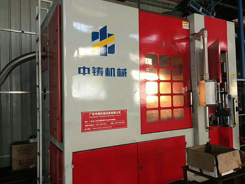 造型機(jī)安裝完畢現(xiàn)場(chǎng)圖片